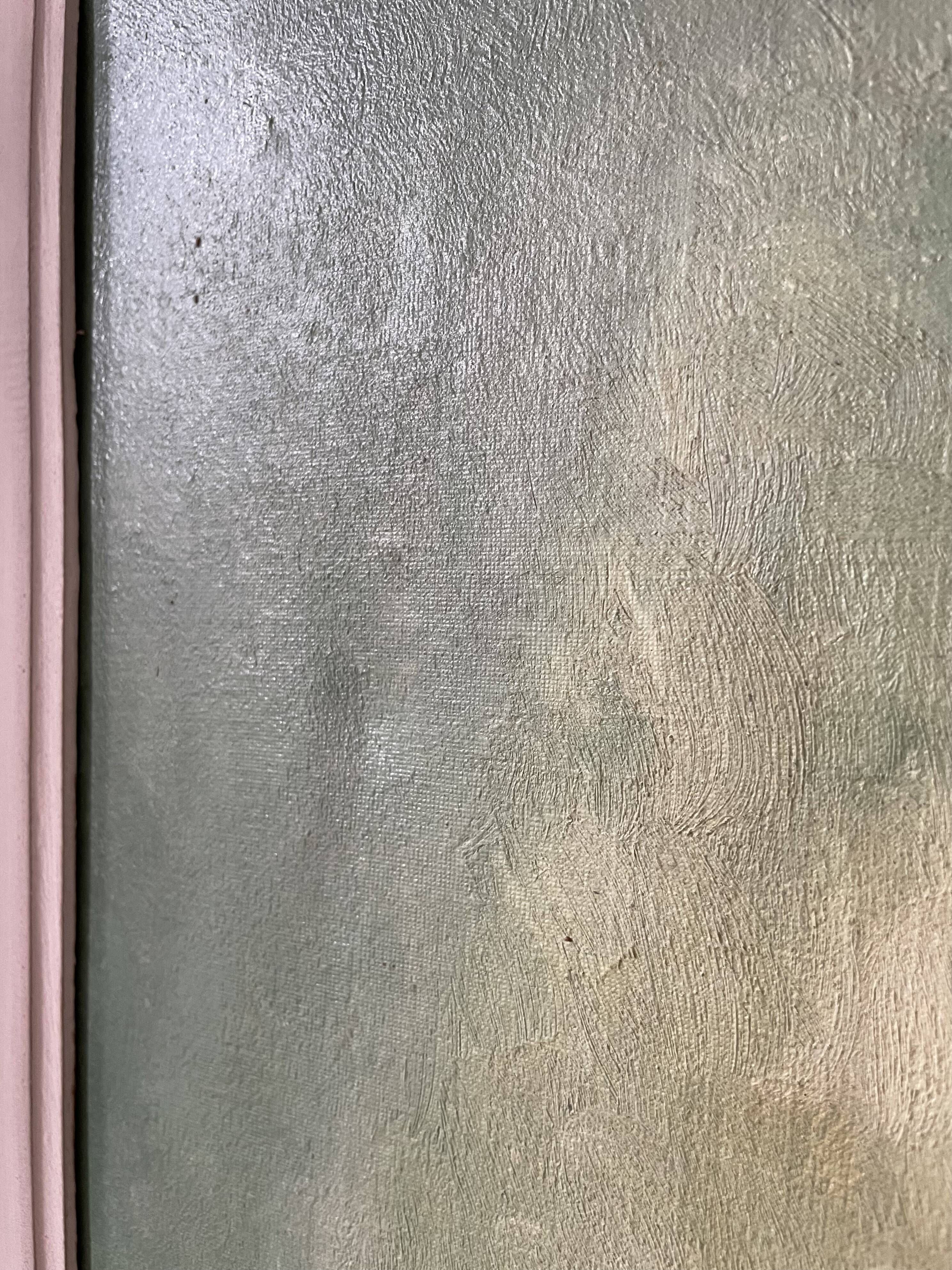 Old painting, portrait of a dancer