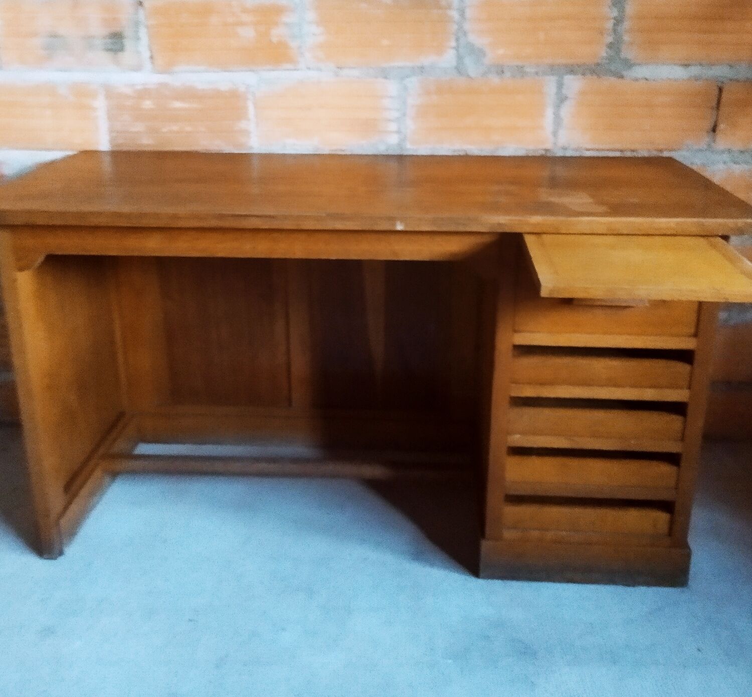 Vintage wooden desk
