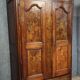 Large antique walnut wardrobe – Louis XV period – 2 doors – 18th century