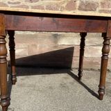 Vintage fir farm table