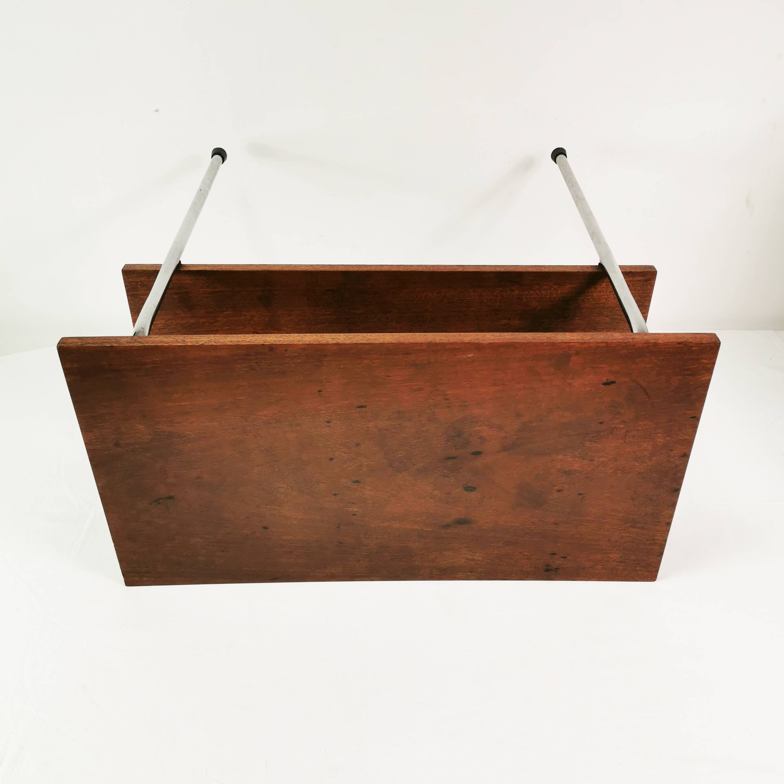 Bauhaus side table, Czechoslovakia, 1940s.