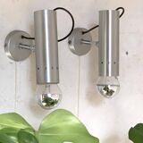 Vintage wall spotlights