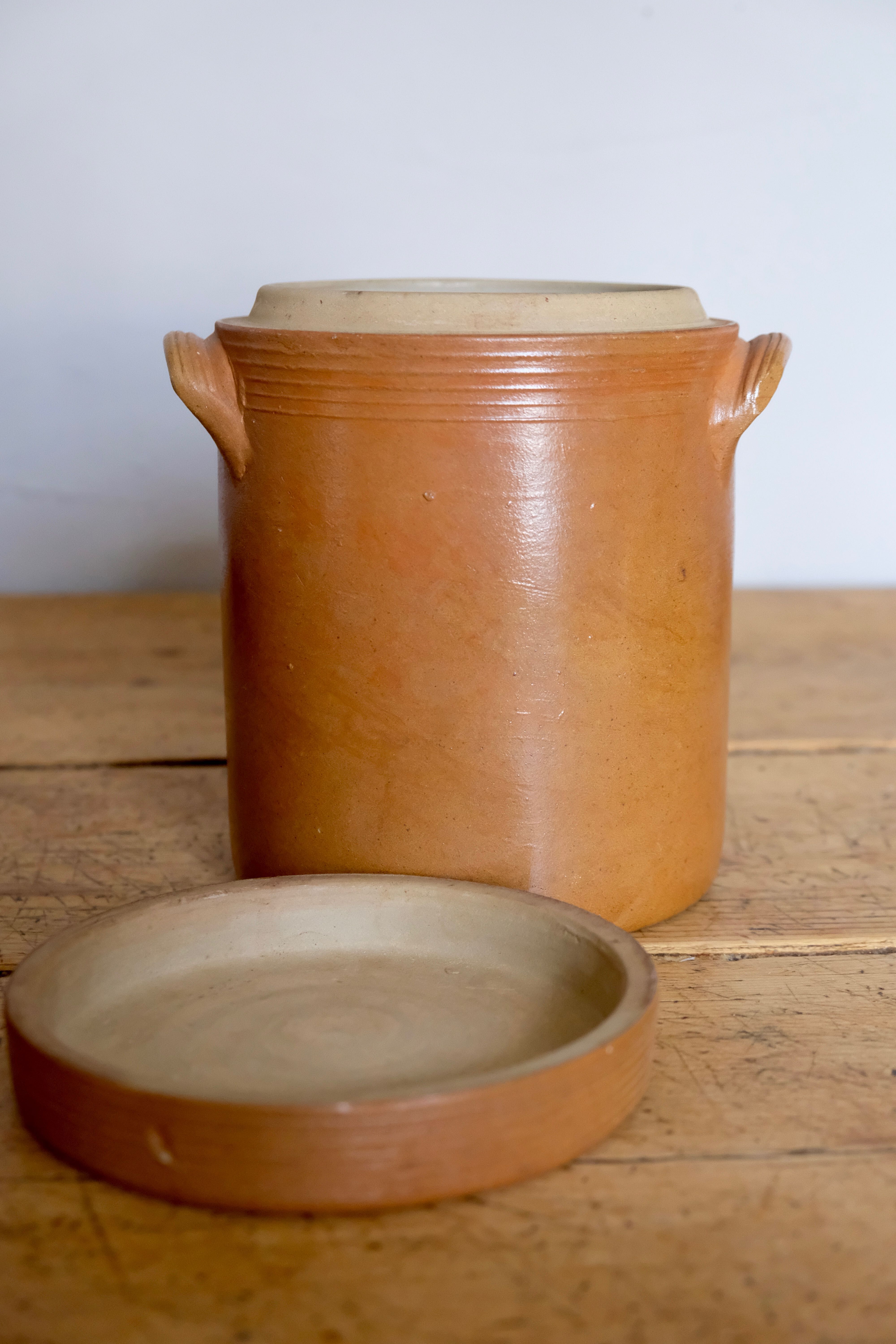 Ancient sandstone pot