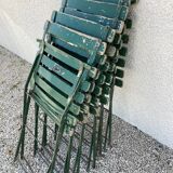 6 folding garden chairs
