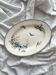 Oval ironstone dish flowers birds "Malaga" Petrus Regout