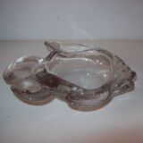 Empty glass fish bag