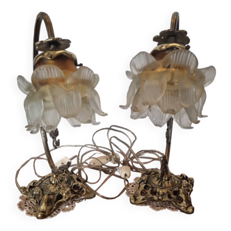 Lampe art nouveau