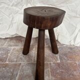 Brutalist tripod stool