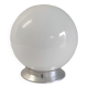 Plafonnier globe opaline - années 50/60