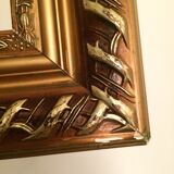 Golden old frame