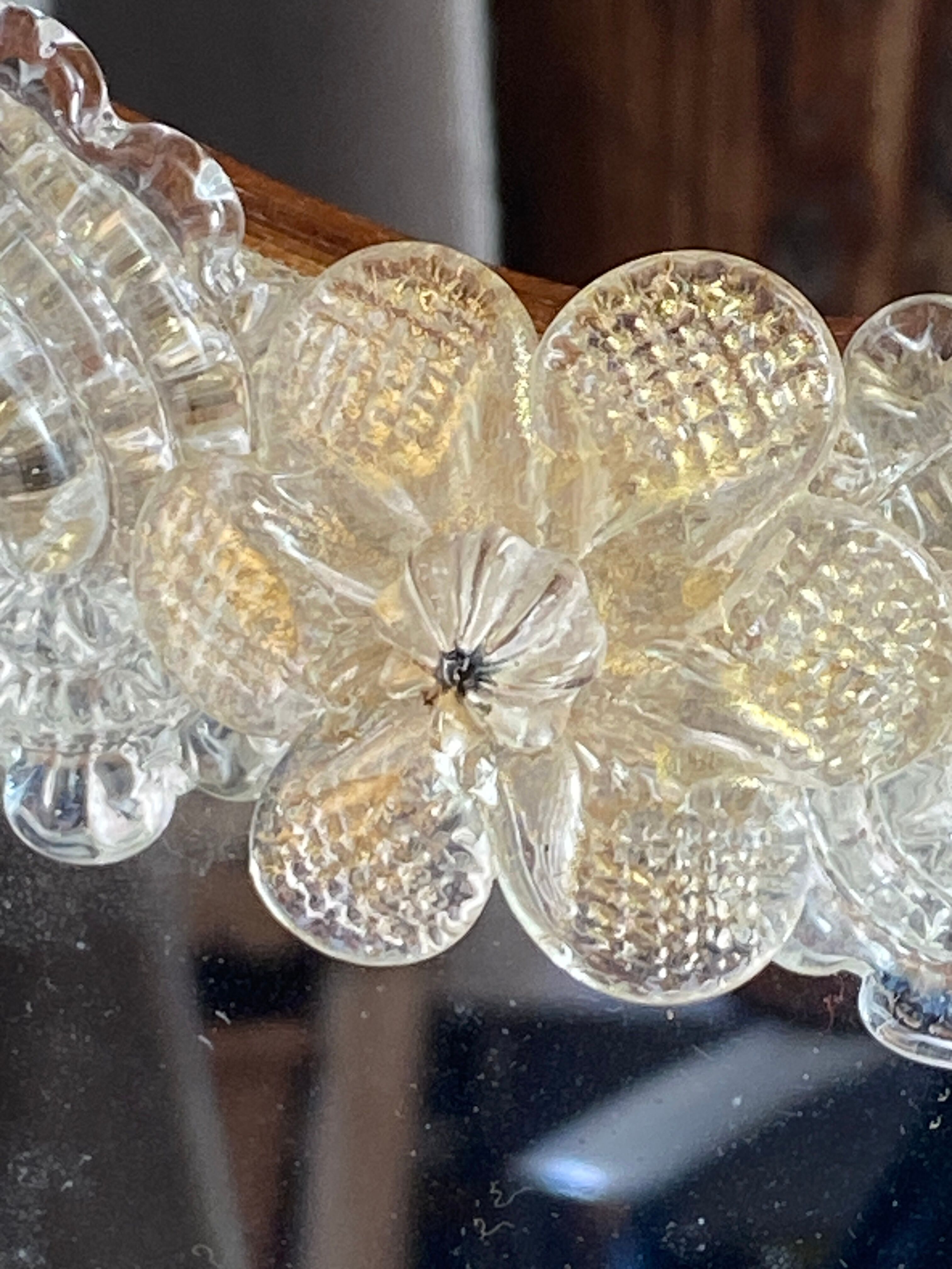 Venetian mirror made of Murano glass