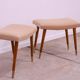 Paire de tabourets de style scandinave par Vyčítal et Sedláček, Tchécoslovaquie, années 1960