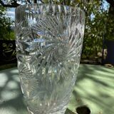 CRYSTAL VASE 25 cm high