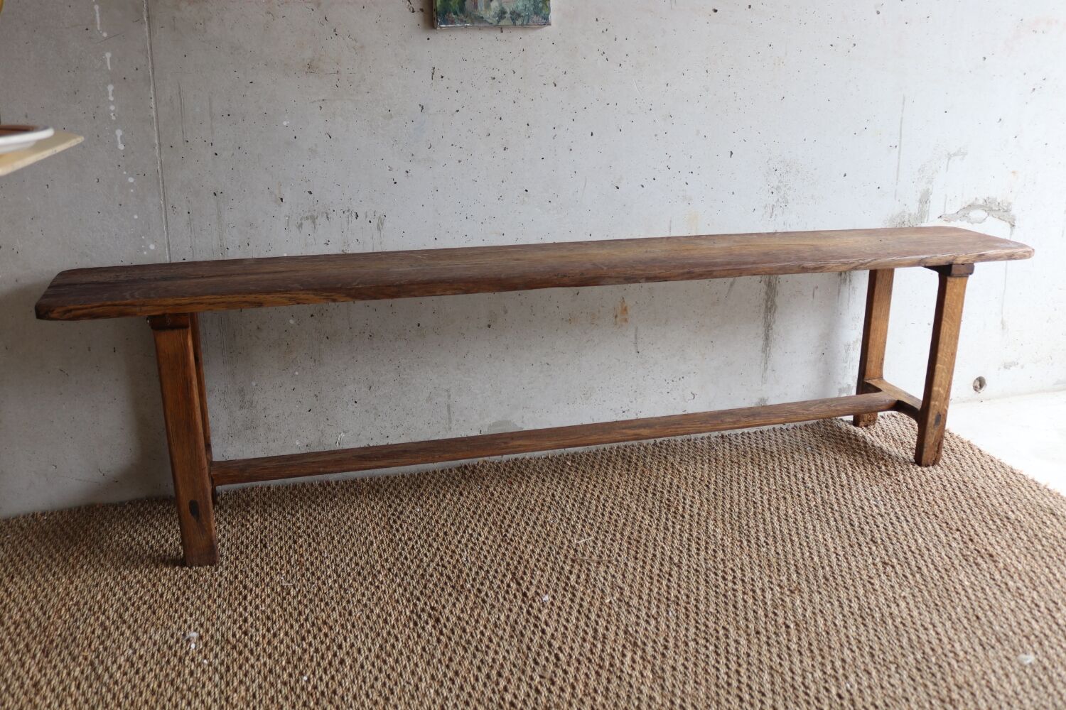 Old farm bench