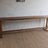 Old farm bench