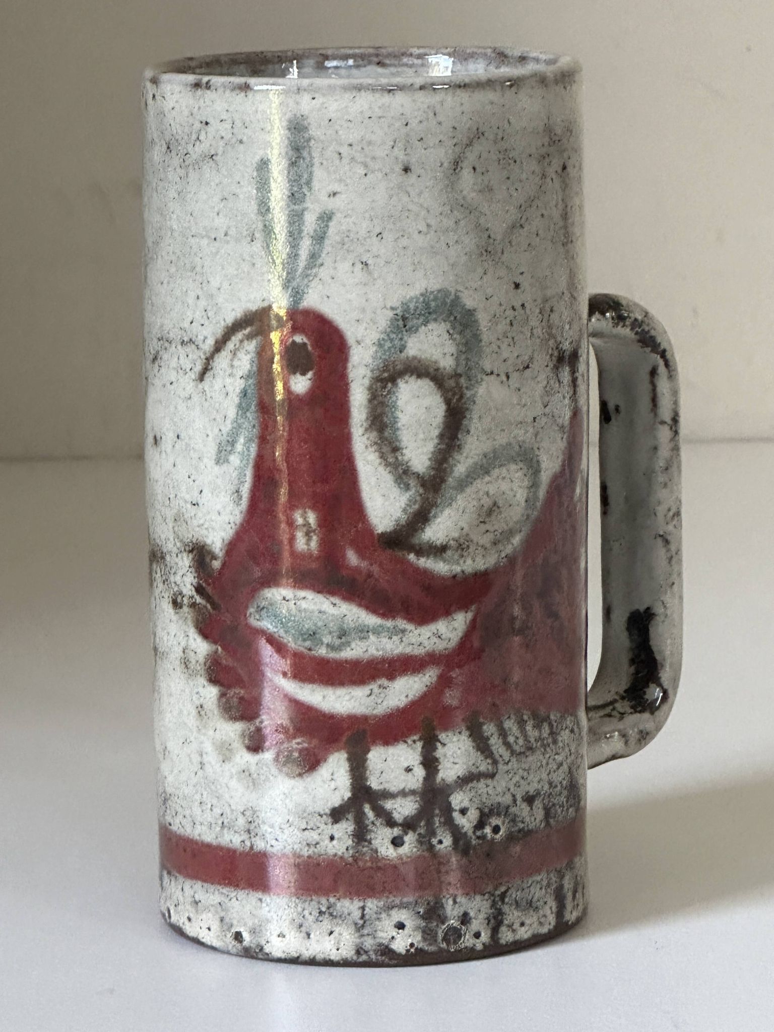 Céramique Gustave Reynaud le mûrier vintage design années 60