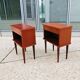 Pair of vintage bedsides
