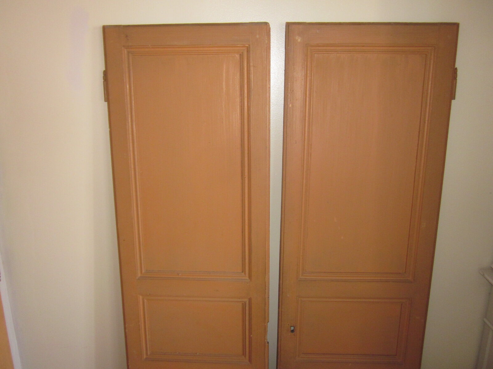 Paire de porte de placard ancienne
