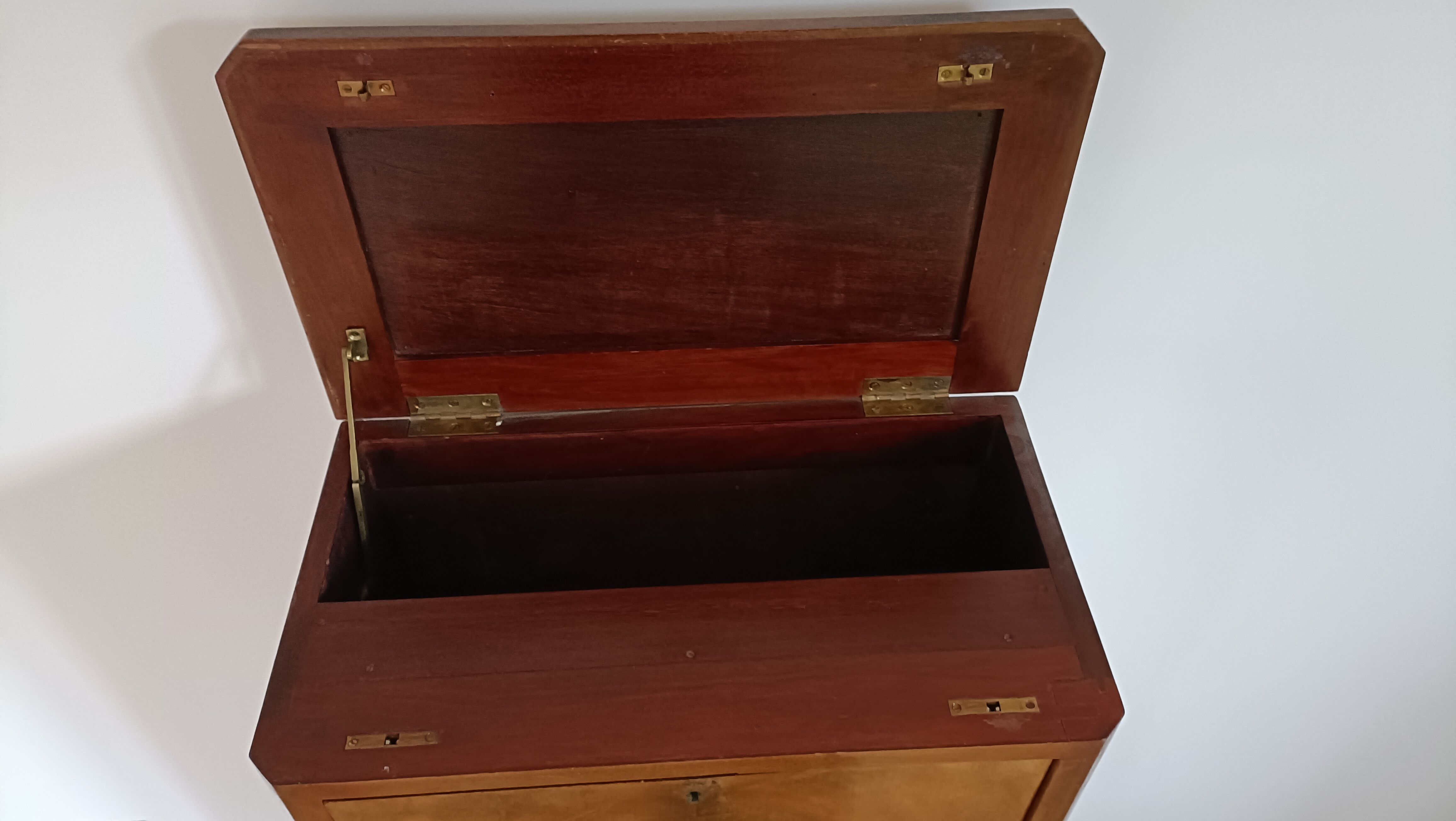 Art deco furniture old radio cabinet