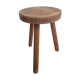 Tabouret de ferme tripode