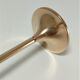 Hi Fi candle holder by Max Bruël for Torben Orskov solid brass h. 26,5 cm