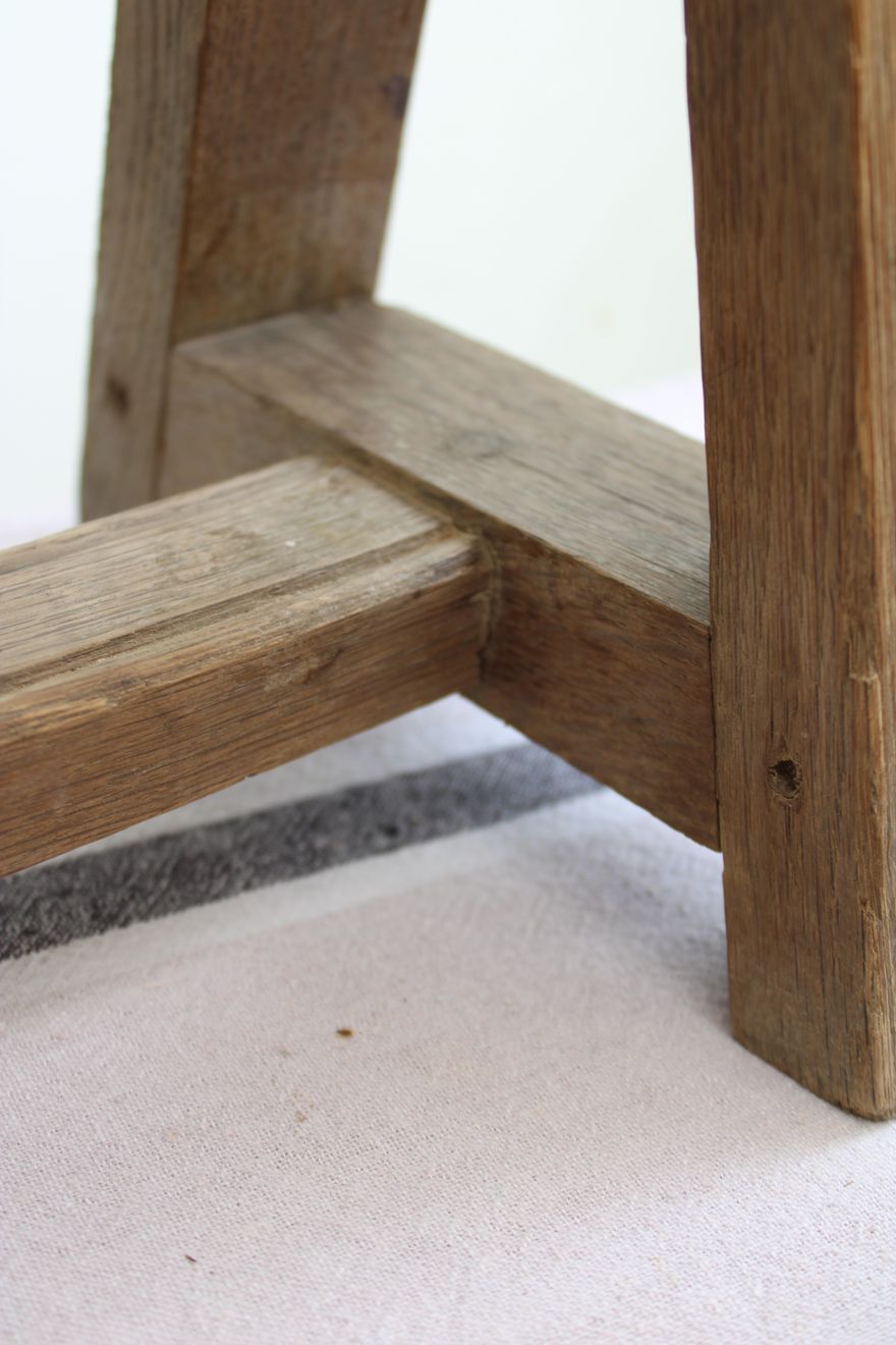 Wooden bench