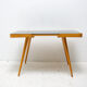Mid century opaxite glass coffee table, 1960´s, Czechoslovakia