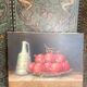 Old painting - Oil painting - Still life with pomegranates