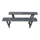 set of 2 farm benches