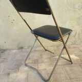 Lot of 4 folding chairs 70s