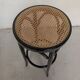 Paire tabouret style Thonet cannage