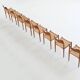 Arne Hovmand Olsen set of eight dining chairs in oak Mogens Kold Denmark 19