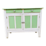 Green and white Parisian buffet