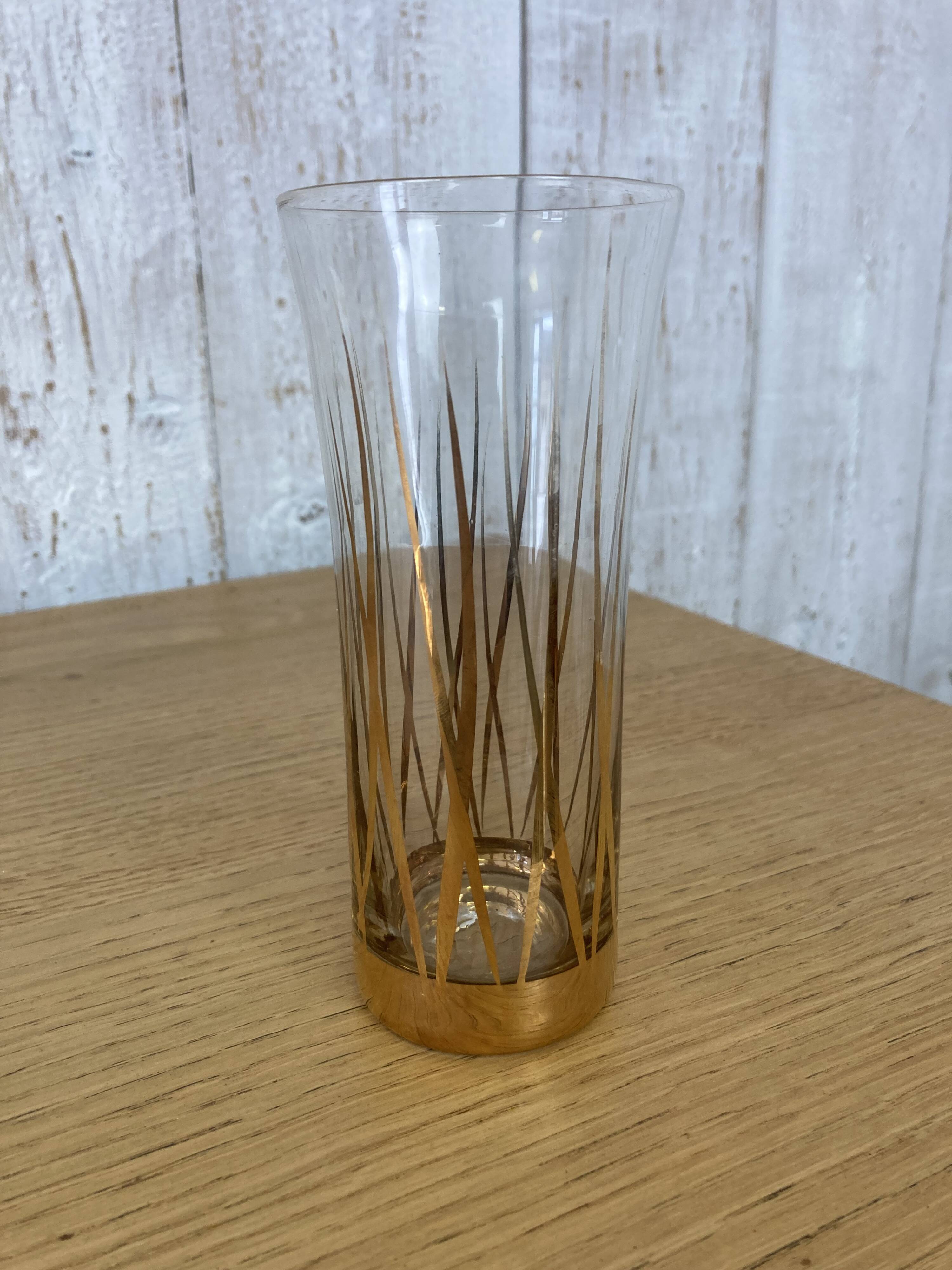 Service de 6 verres et carafe assortie