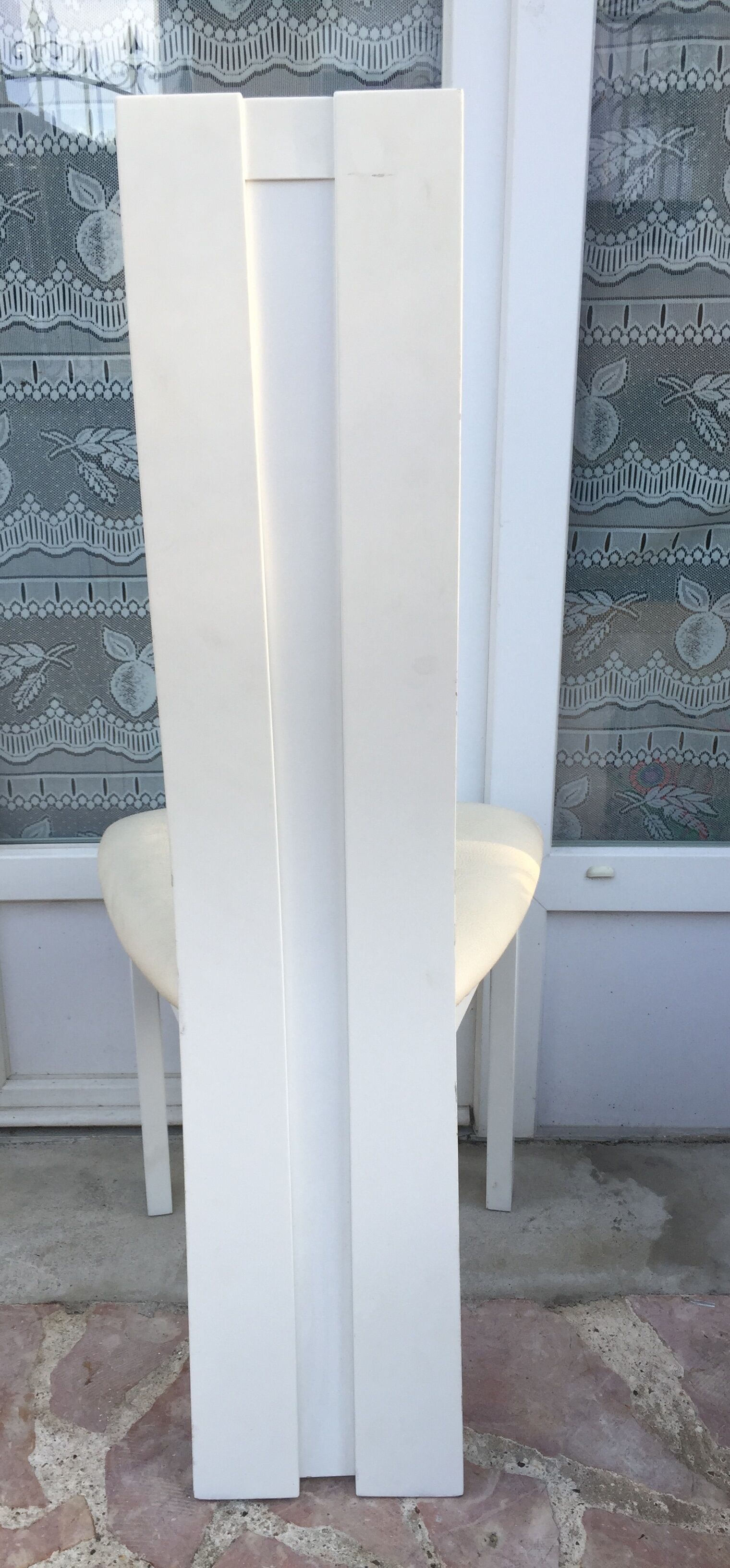 White design chair