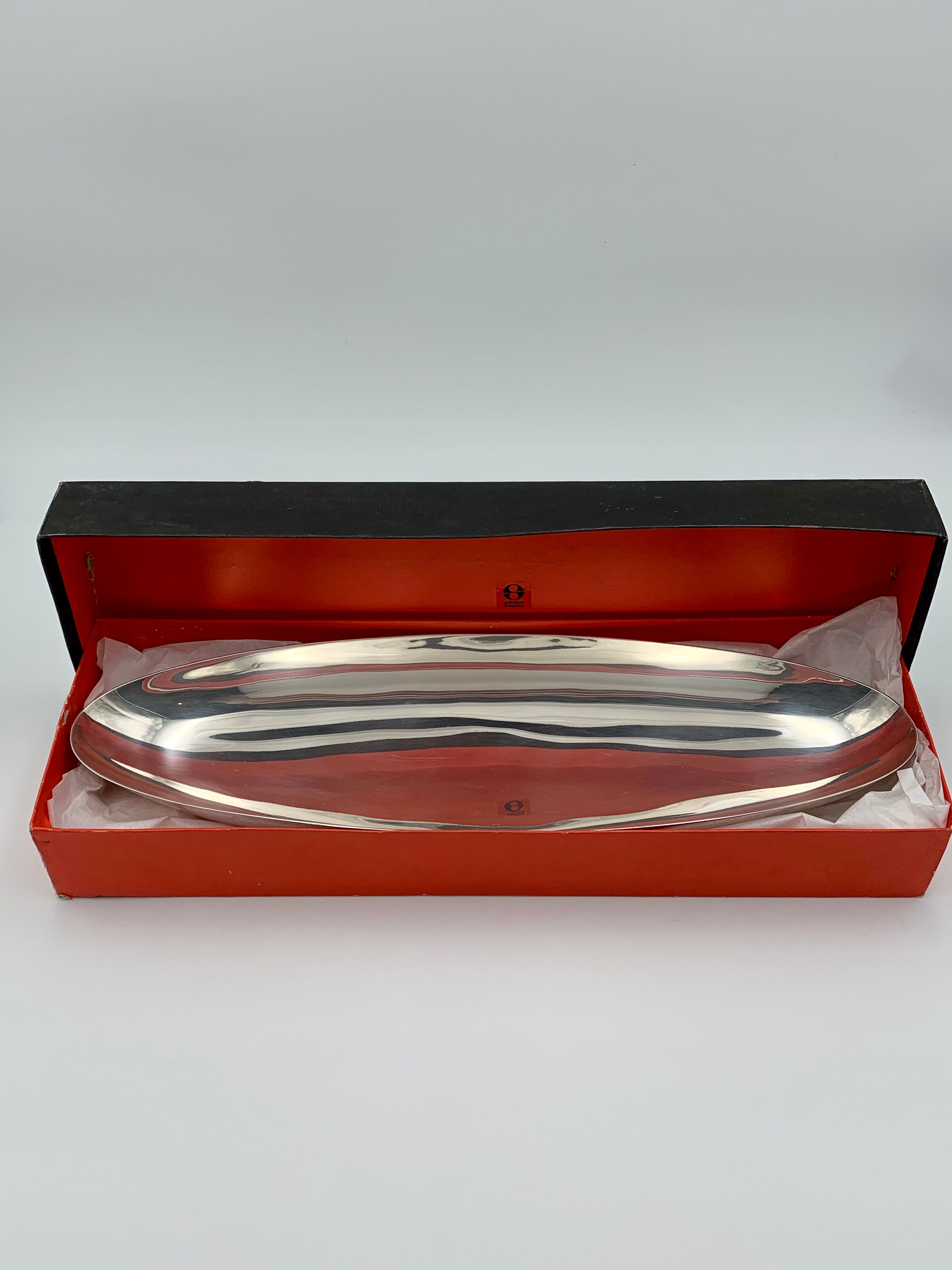 Lino Sabattini silver metal cut