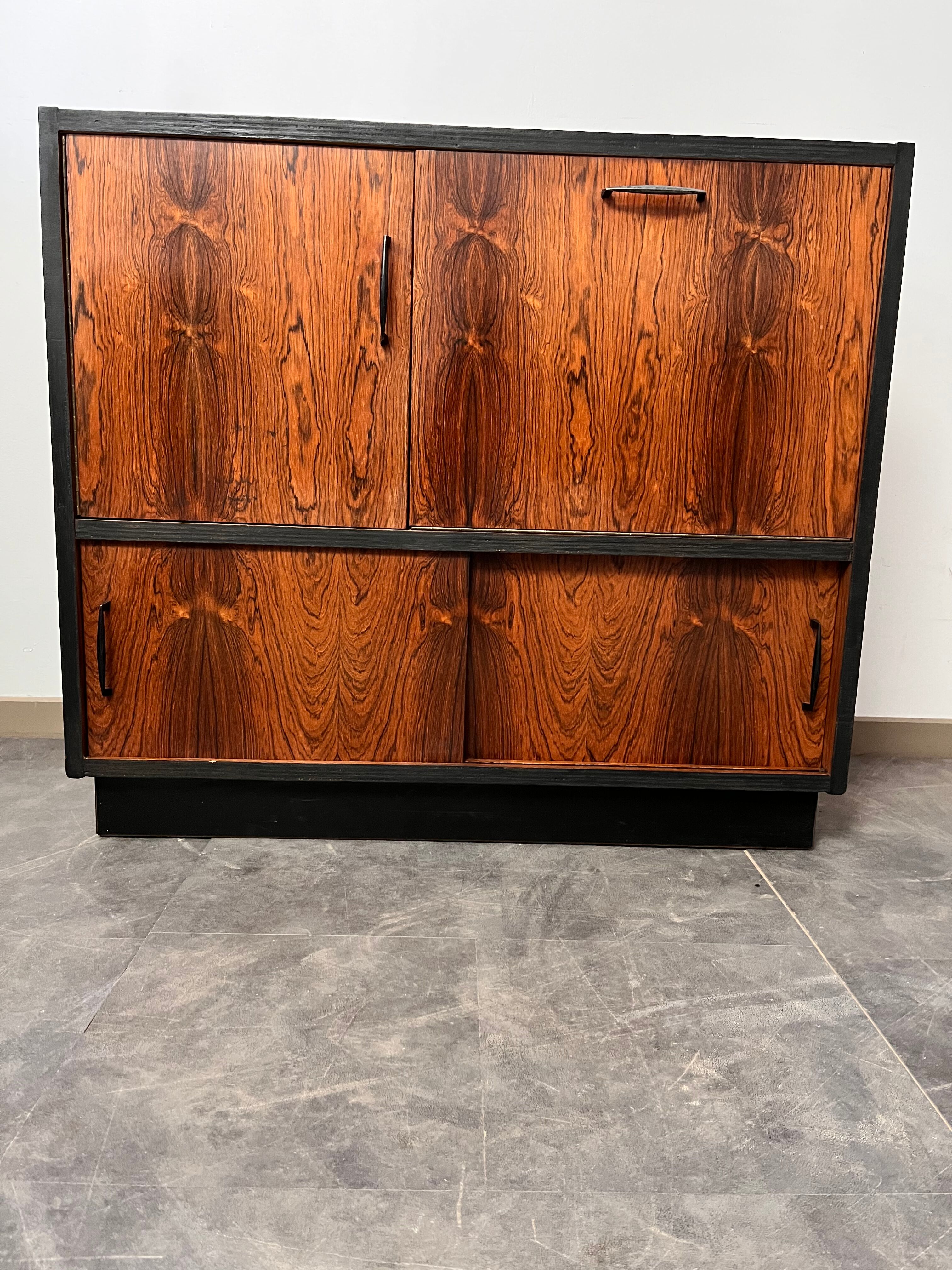 Vintage rosewood bar 1960