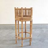 Bamboo plant door harness