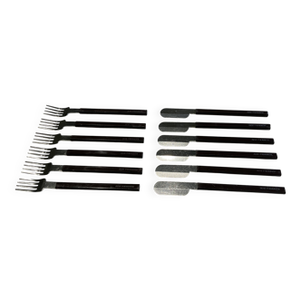 12 air france concorde place settings. by raymond loewy