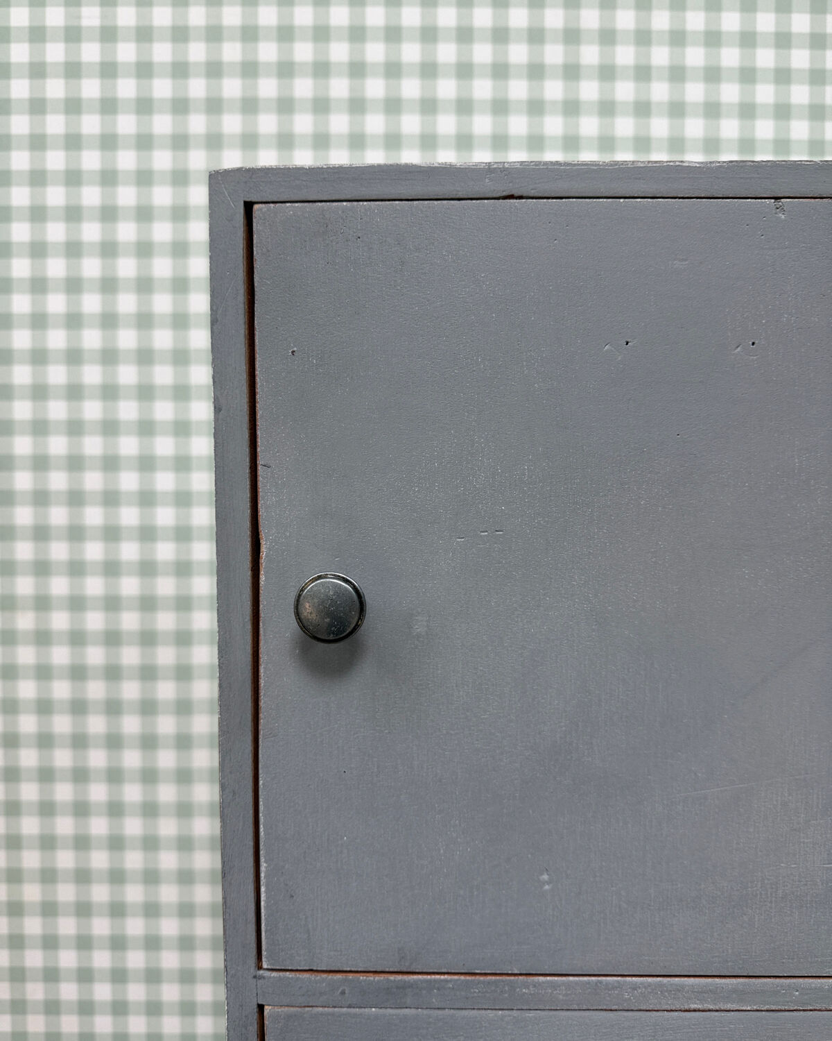 Large patinated locker cabinet (renovated)