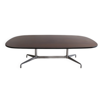 Large Wood and Aluminum Table by Charles & Ray Eames for Herman Miller, 1960s