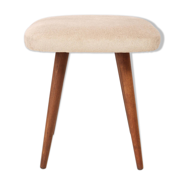 Tabouret Beige Mid-Century Modern, Europe, années 1960 — Beyit