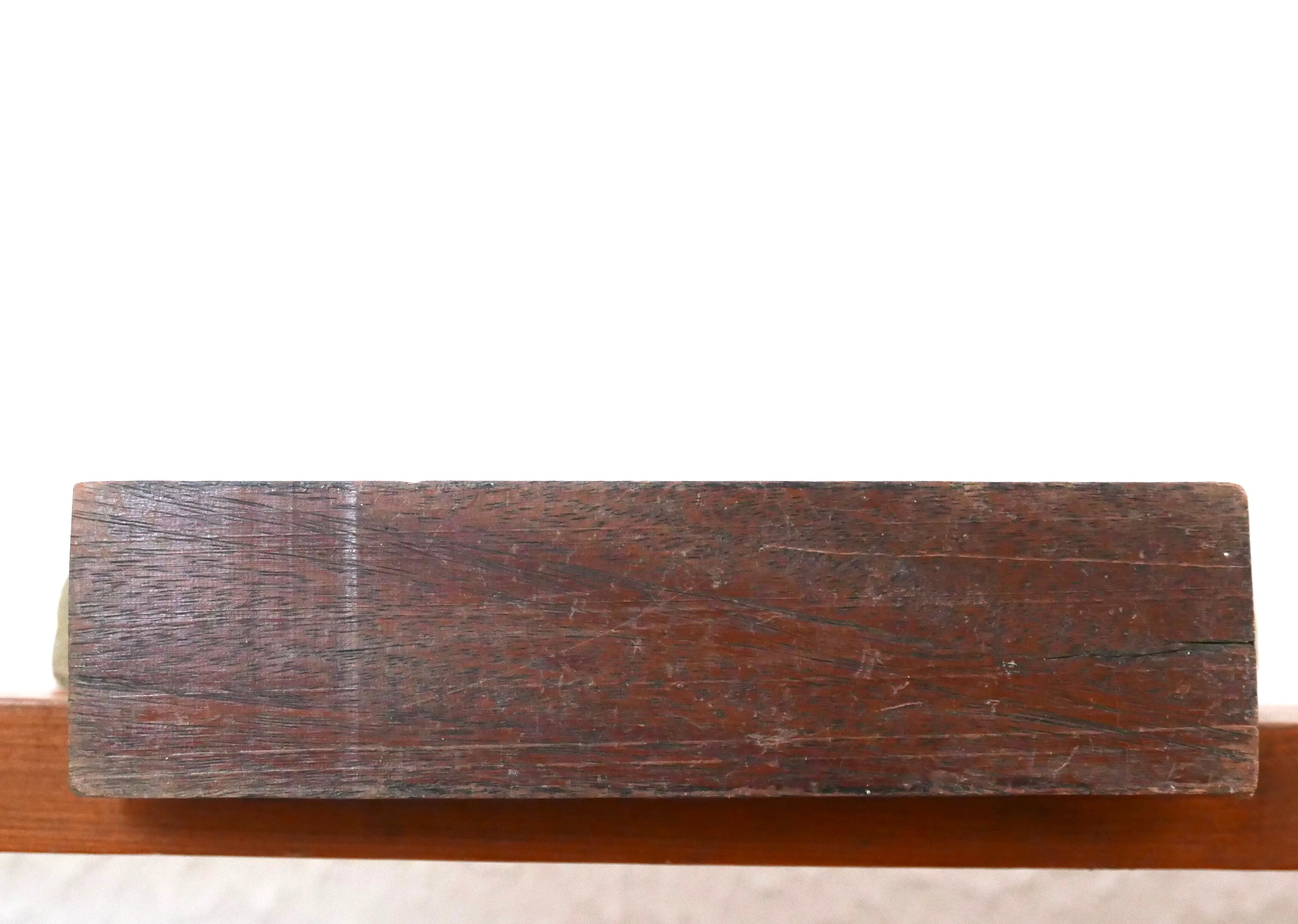 Stone tree sculpture, wooden base, 70s