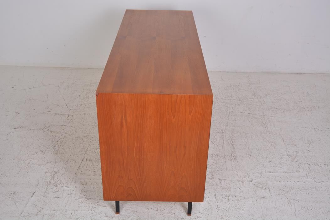 Teak row 3 Scandinavian doors dating from the 60s