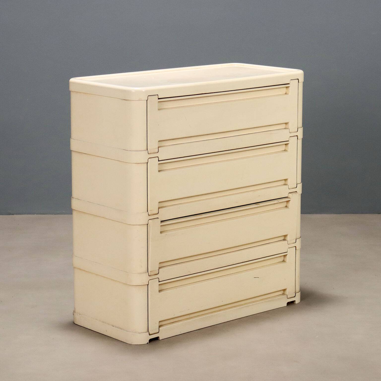 Modular chest of drawers '4963' by Olaf von Bohr for Kartell