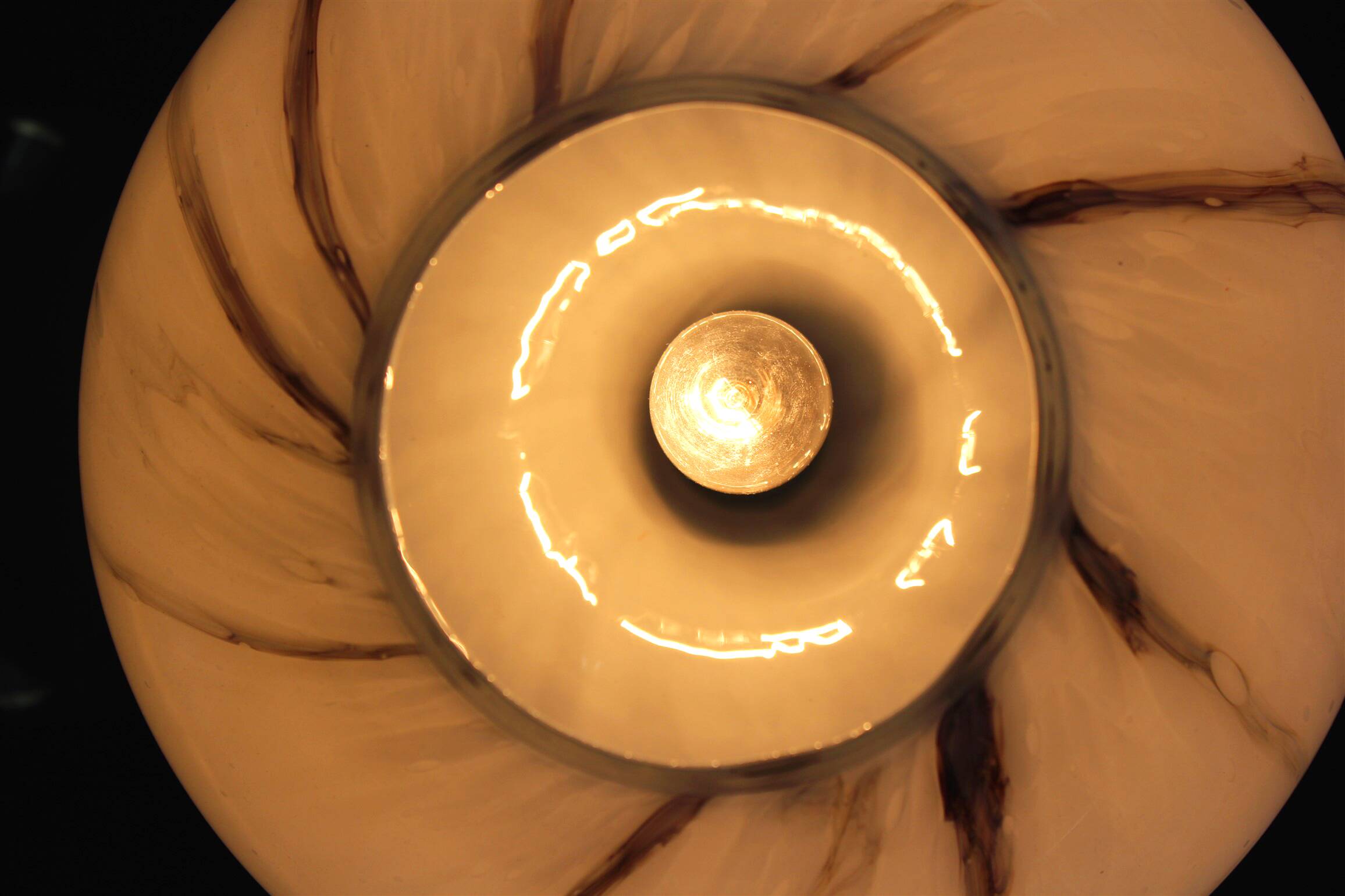 Mid-Century Glass Table Lamp by Stepan Tabery for Opp Jihlava, 1970s