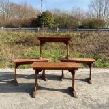 Suite of 5 bistro tables