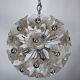 Venini, vintage 35 glass flowers sputnik from 70s
