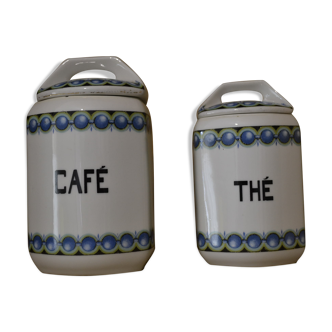 Coffee and tea pots