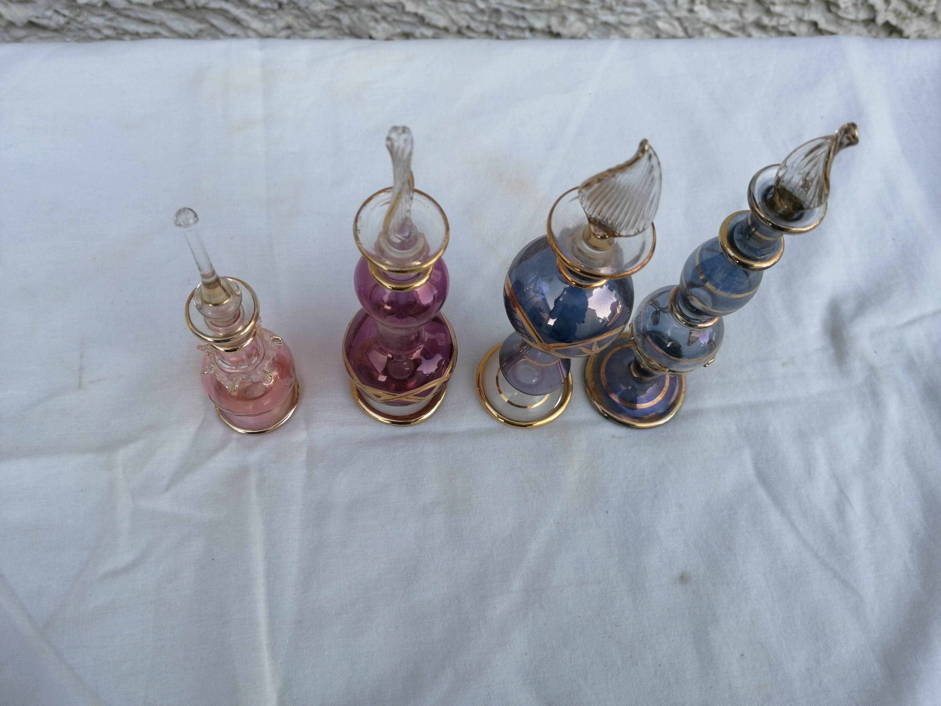 Egyptian perfume bottles